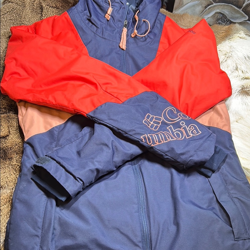 Columbia Alpine Diva Red and Blue Jacket